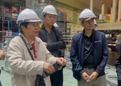 กฟผ.นำหัวหน้าส่วนราชการและสื่อมวลชน ศึกษาดูงานระบบส่งและเทคโนโลยีการผลิตพลังงานกระแสไฟฟ้าแบบยั่งยืน