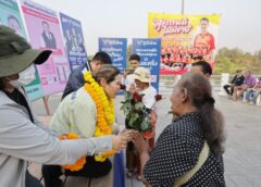 ราชบุรี -โค้งสุดท้ายเลือกตั้งราชบุรี เขต 1 เดือดทุกพื้นที่ “กุลวลี นพอมรบดี” ภูมิใจไทย