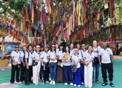 สมาคมผู้ประกอบการธุรกิจกลางคืนเมืองพัทยา จัดทริป “ทำบุญ 9 วัด เมืองขุนแผน” เสริมบารมี