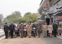 แม่ฮ่องสอน-“ผู้นำต้องทำก่อน” อำเภอแม่สะเรียง นำ กำนัน-ผู้ใหญ่บ้านแม่สะเรียง รณรงค์สวมหมวกกันน็อก 100% สร้างความปลอดภัยช่วงสงกรานต์ 2569