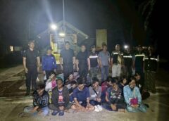 จันทบุรี-ฉก.นย.จันทบุรี สนธิกำลังหลายฝ่าย จับแรงงานต่างด้าวลักลอบเข้าเมือง ๑๔ ราย ย้ำเข้มงวดชายแดนต่อเนื่อง