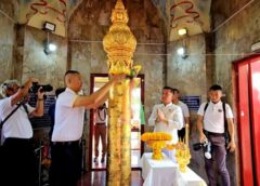 สมุทรสงคราม- 125 ปีเมืองแม่กลอง รวมพลังศรัทธา สมโภชศาลหลักเมืองยิ่งใหญ่ นางรำจิตอาสา 799 ชีวิตร่ายรำงดงาม