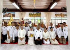 ชลบุรี-“ผู้บริหารโรงแรมสวอนเลค สัตหีบ” ร่วมทอดผ้าป่าสามัคคี สมทบทุนสร้างศาลาบำเพ็ญกุศล วัดสารนาถธรรมาราม