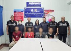 สุพรรณบุรี- ตำรวจ ตม ร่วมกอรมน จัดหางานบุกจับแรงงานไม่มีใบอนุญาต