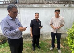 สงขลา-หน่วยงานที่เกี่ยวข้อง เรียกผู้รับเหมาชุ่ย มารับผิดชอบในการรื้อตึก 3 ชั้น 10 คูหา มารับผิดชอบ ป้องกันฝุ่นอย่าให้มีผลกระทบกับชุมชนและป้องกันเศษวัสดุตกใส่บ้านข้างเคียง