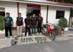 สุพรรณบุรี- จับต้อยทะเลบกขับจักรยานยนต์พ่วงข้างตระเวนลักมิเตอร์น้ำประปาข้ามจังหวัด