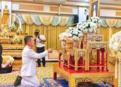 สมุทรสงคราม- จัดพิธีถวายพระกุศลครบ 50 วัน แห่งการสิ้นพระชนม์ พร้อมถวายเทียนพรรษาพระราชทาน สืบสานพระพุทธศาสนา