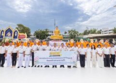 ปทุมธานี- ชาวคลองหลวงทำบุญใหญ่ 122 ปี น้อมรำลึก ร.5 ส่งต่อข้าวสารช่วย 323 วัดชายแดนใต้