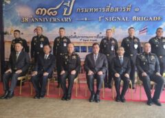สมุทรสาคร-กรมทหารสื่อสารที่ 1 จัดงานวันสถาปนาครบรอบ 38 ปี พร้อมสมโภช “องค์สมเด็จพระมหาสมณโคดมสัมมาสัมพุทธเจ้า” พระพุทธรูปประจำค่ายฯ
